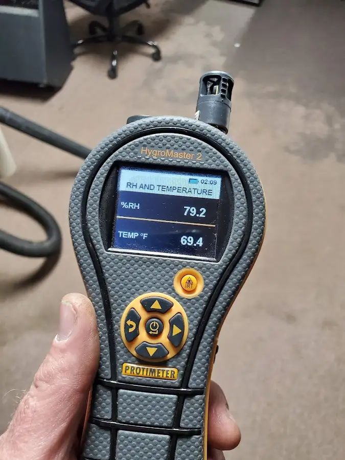 Moisture meter humidity assessment for Mold Remediation & Removal in Granbury